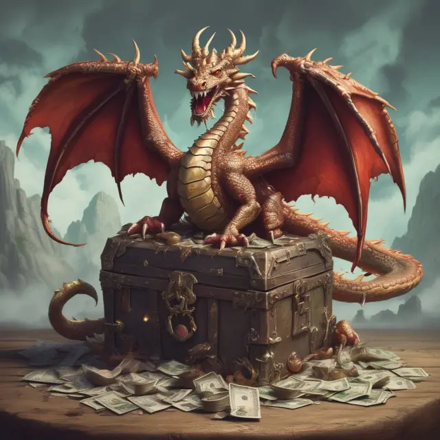 Dragon guarding forex treasure: Risks vs. Opportunities