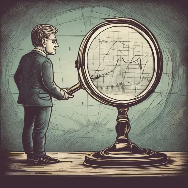 An introspective speculator carefully examines market trends and manages risks to achieve profitable opportunities