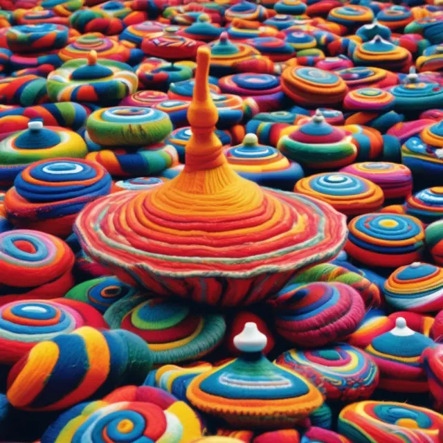 A spinning top sits precariously on the junction of established price ranges and prevailing market trends, symbolizing indecision and potential for reversals or continuation