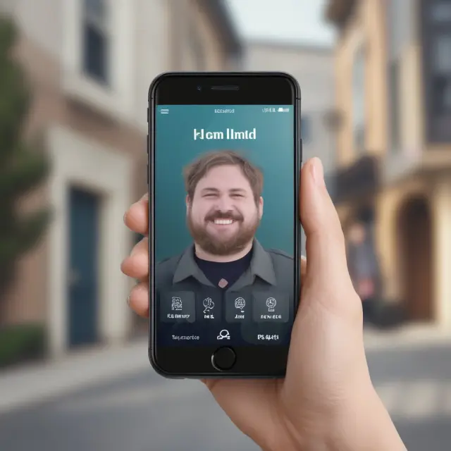 A caller ID transforming into a local phone number, symbolizing neighbor spoofing and its potential dangers