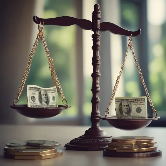 Visual representation of the significance of spot prices in determining the balance between currencies and their relative values.