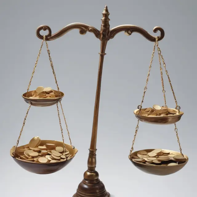 Scales representing contango (falling futures) and backwardation (rising futures).
