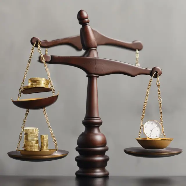 An image of a balanced scale with spot and futures prices on either side, representing the advantages and disadvantages of trading based on each price type
