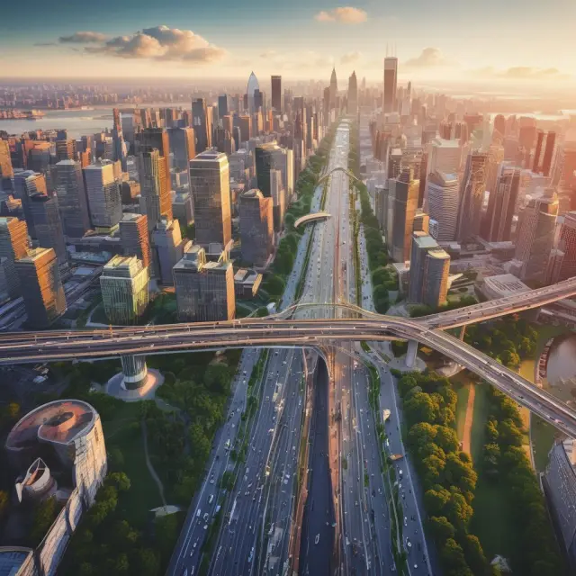 A sturdy bridge connecting innovative technology and traditional regulatory structures, symbolizing Self-Regulatory Organizations