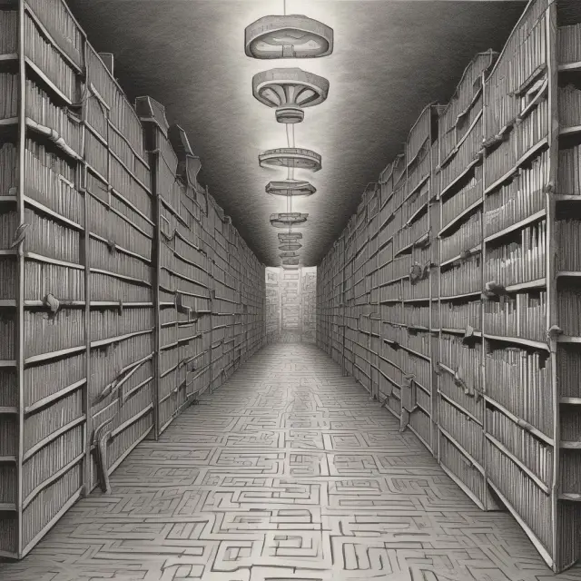 Institutional investor navigating a maze of records with Social Security numbers acting as keys for accurate reporting and compliance