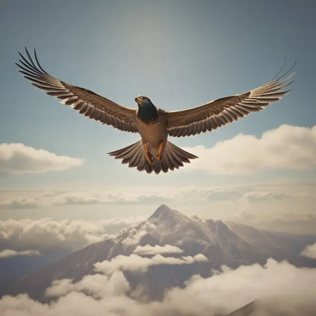 Bird flying with Form SS-5 represents the process of applying for a new Social Security Number.