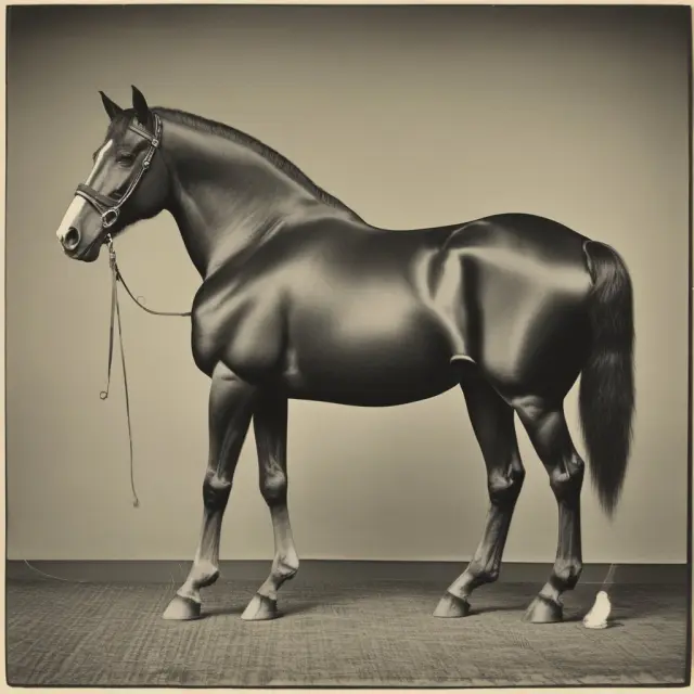 A stalking horse bidder in a bankruptcy proceeding sets the base price for asset sale, symbolized by a horse masking itself behind a real horse