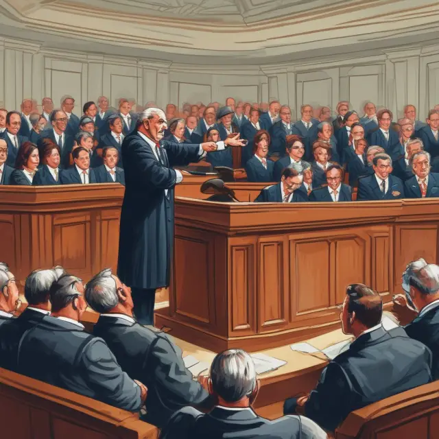 A bankruptcy court judge approves a stalking horse bidder in the presence of other bidders, ensuring a fair asset sale process.