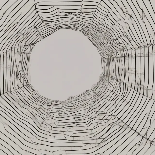 An intricate web illustrates the complex nature of standby letters of credit, with misrepresented documents tangled within, symbolizing risks of fraud or miscommunication