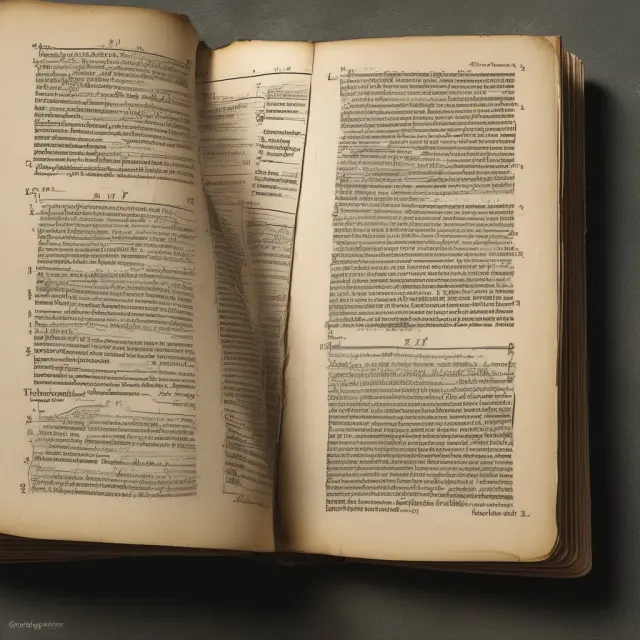 Old parchment book opening with gold coins on each page, signifying the process of analyzing and uncovering valuable information from a company