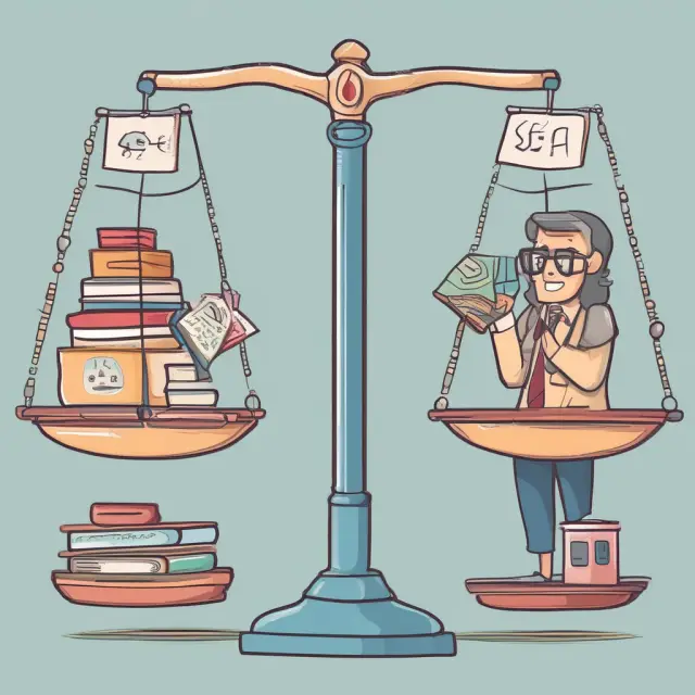 Student weighing the pros and cons of stipends versus a salary for financial management
