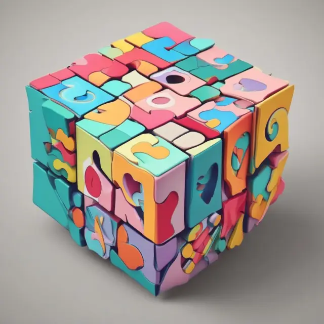 A wooden puzzle box filled with golden question marks and answer scrolls, symbolizing the frequently asked questions about stipends