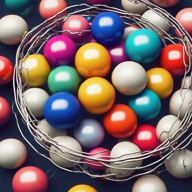 Monte Carlo simulation visualizing portfolio optimization with various asset classes
