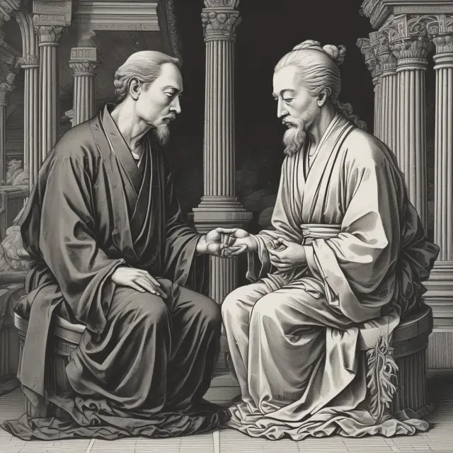 A balancing Yin-Yang symbol depicts Fundamental Analysis (Yin) and Technical Analysis (Yang), representing institutional investment