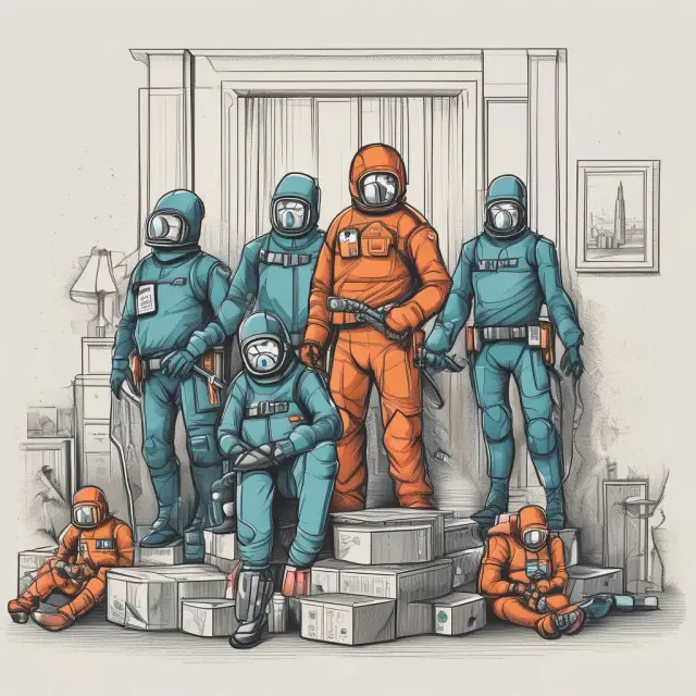 Plunge Protection Team members, represented as knights, shielding the stock market from panic selling