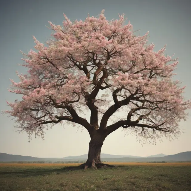 An image of a vibrant, blooming tree symbolizing stock splits and the affordability it brings to investors