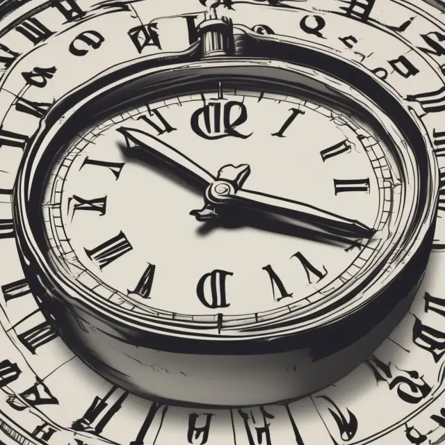 A clock with a