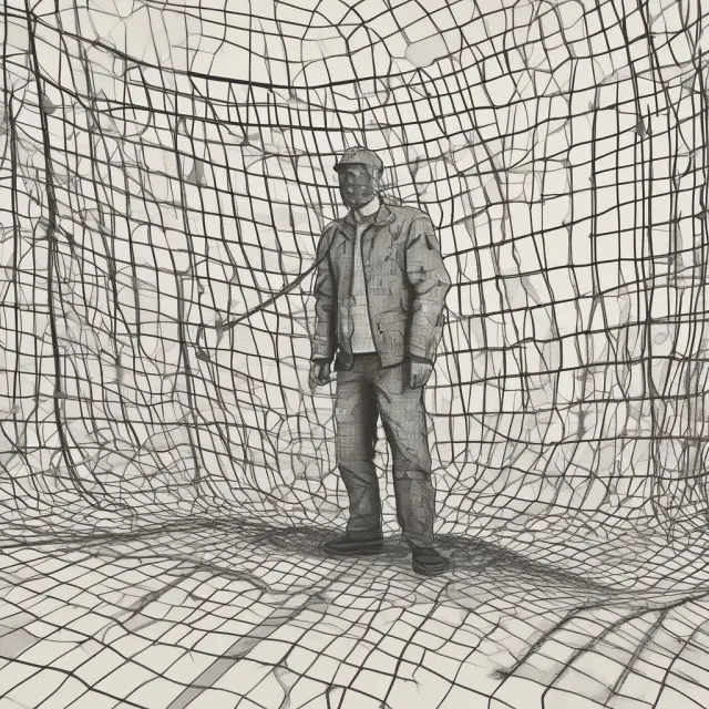 Image: Safety net protecting an investor