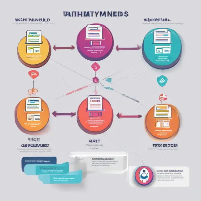 Digital payment streamline representing Straight-Through Processing (STP) flow: Manual intervention transformed into a seamless electronic process