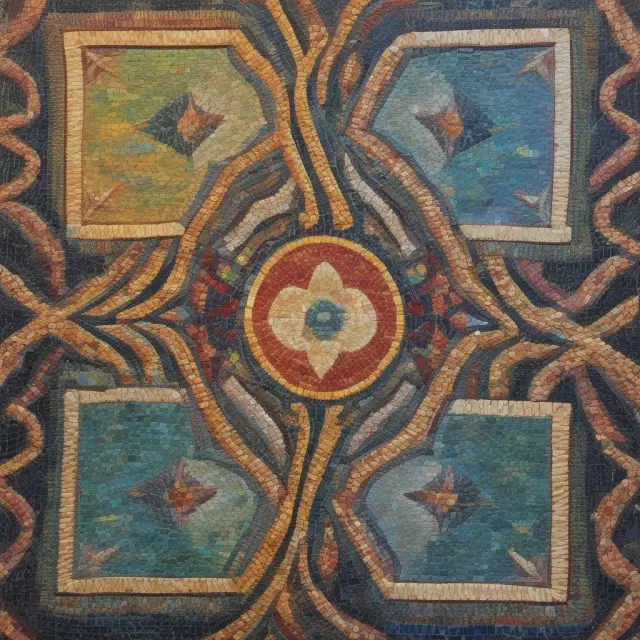 A scene depicting two intertwined hands creating a beautiful tapestry representing the various types of strategic alliances: joint ventures, equity alliances, and non-equity partnerships