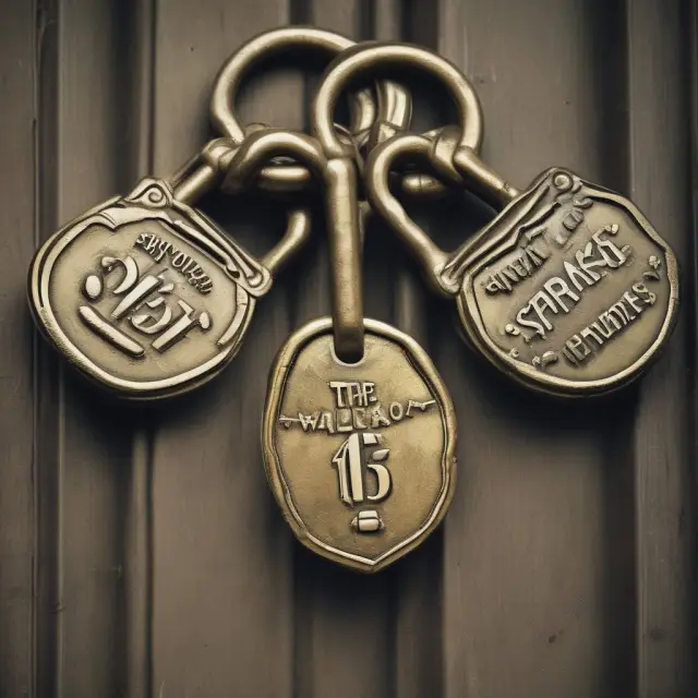 Three doors labeled ITM, ATM, and OTM unlocked by strike price keys. In-The-Money (ITM) has a gold key, At-The-Money (ATM) holds a silver key, and Out-Of-The-Money (OTM) is secured with a brass key.