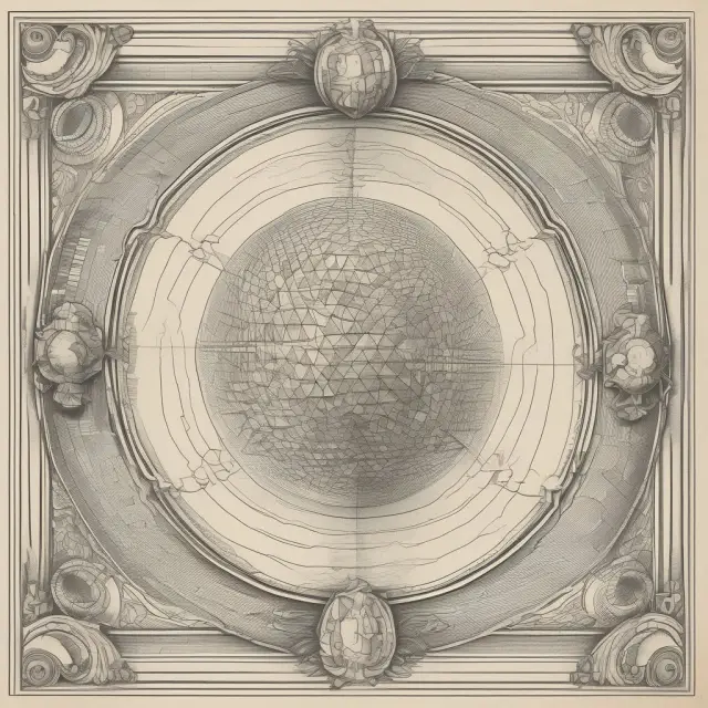 An intricate dance of hybrid structured notes, symbolizing the blend of debt security and derivatives, with investors observing from a distance.