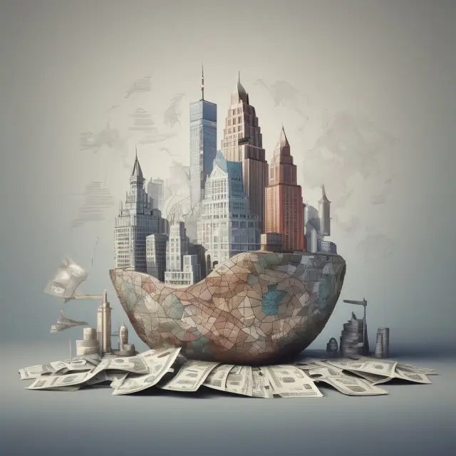 Three interconnected tiles representing principal-protected, reverse convertible, and leveraged notes, emphasizing the versatility of structured investments in finance