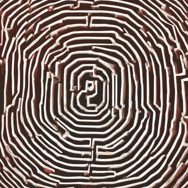 A labyrinth representing the student loan forgiveness process, filled with various paths leading to financial relief