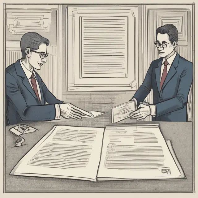 A stylized image of a beautiful bridge with subscription agreements as pillars, representing the connection between investors and general partners, symbolizing trust and security.