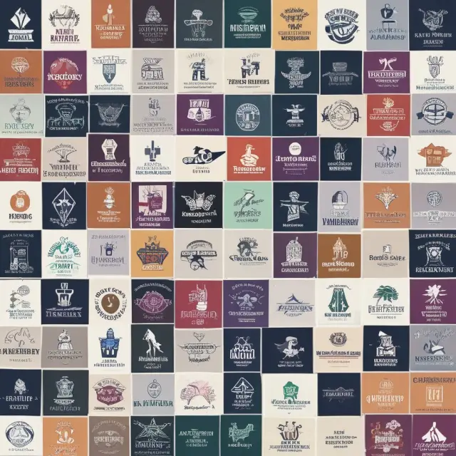 A colorful mosaic showcasing the logos of key subsidiaries from Berkshire Hathaway and Alphabet