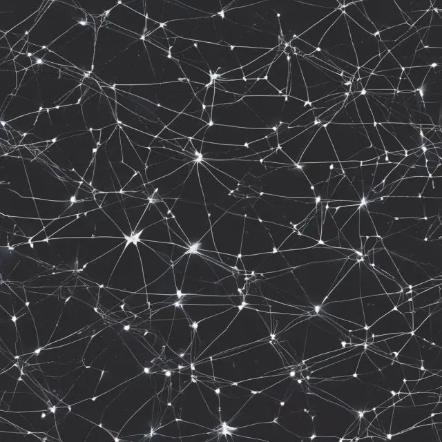 A constellation representing sister companies, where each star symbolizes a subsidiary connected to its parent company by ownership