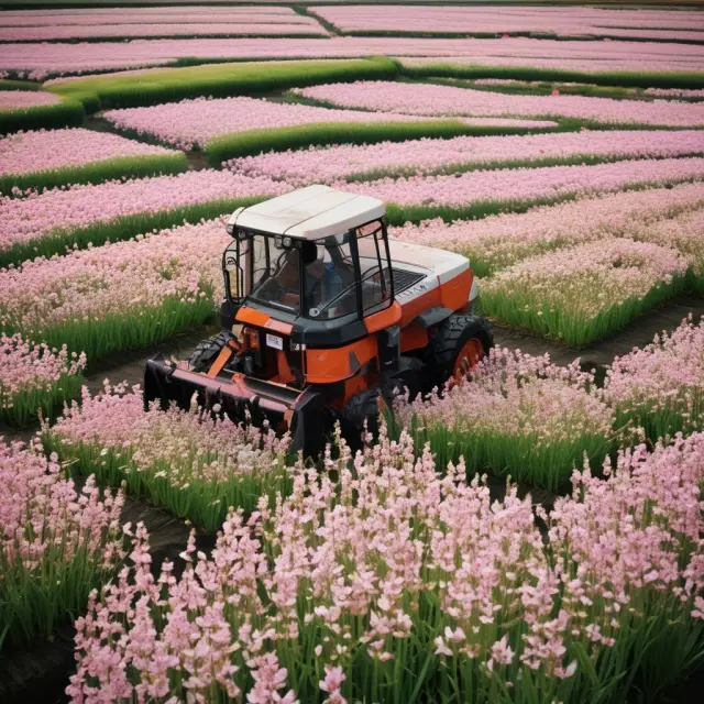 A garden blooms with Japan