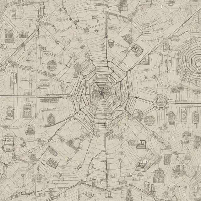 Illustration of Sukuk: An interconnected network of investors, asset ownership, and trust certificates
