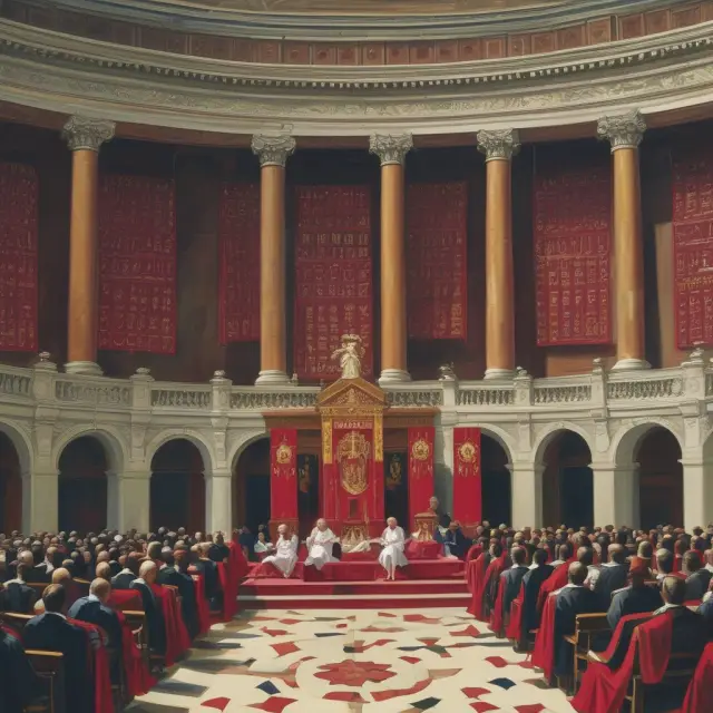 An image of Harvard scholars awarding summa cum laude to a graduating student, celebrating academic distinction and setting a precedent for other universities