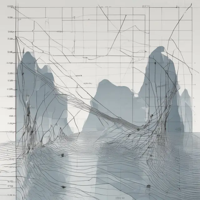 A metaphorical image of a supply curve represented as an ocean