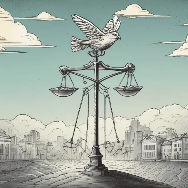 Weather vane symbolizing government policies (taxes, subsidies, regulations, tariffs) impacting the shape of supply and demand curves