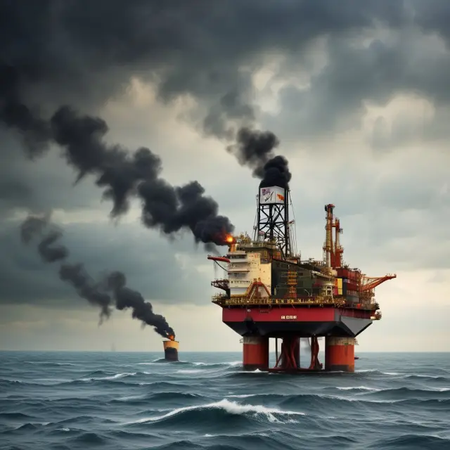 An illustration of the oil supply and demand interaction causing wave-like price fluctuations