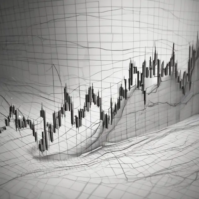Visual representation of support levels using moving averages, trendlines, and Bollinger Bands in technical analysis