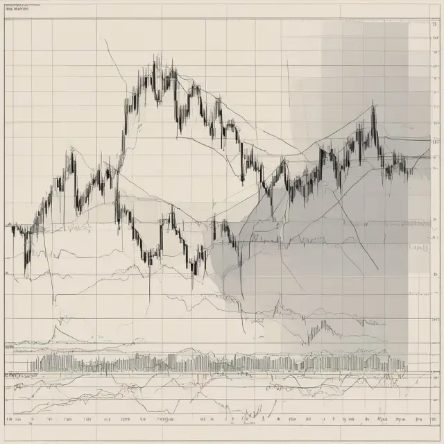 Foundation blocks forming a base for market price trends, illustrating the crucial role of support levels