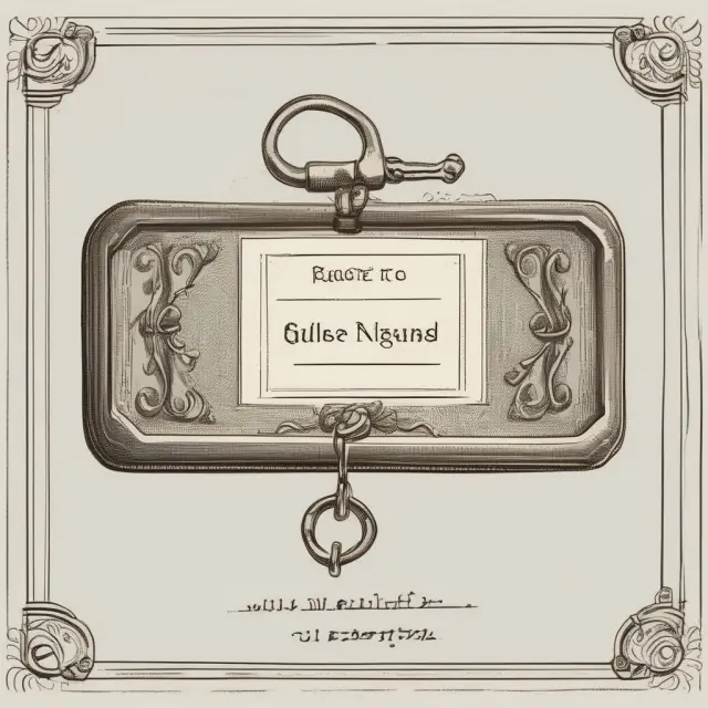 An image of a beautiful, sturdy bridge connecting two people, symbolizing trust between obligee and principal. A figure holding a key represents the surety company ensuring their bond