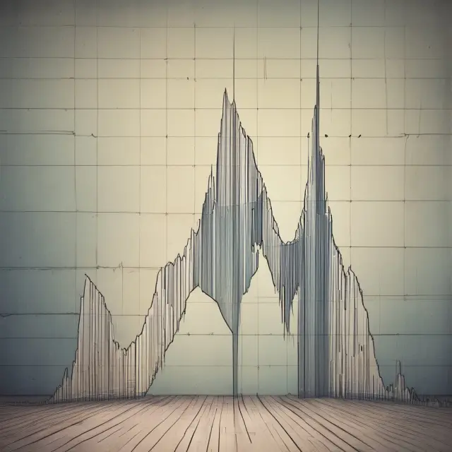 A bell curve symbolizing symmetrical distributions in finance, revealing value areas and guiding informed trading decisions