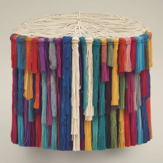 Insurance companies weaving a tapestry, illustrating the cooperative process of risk allocation in underwriting syndicates