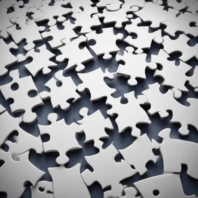 An assemblage of puzzle pieces interlocking perfectly, illustrating the significance of open communication and collaboration in successful syndicates