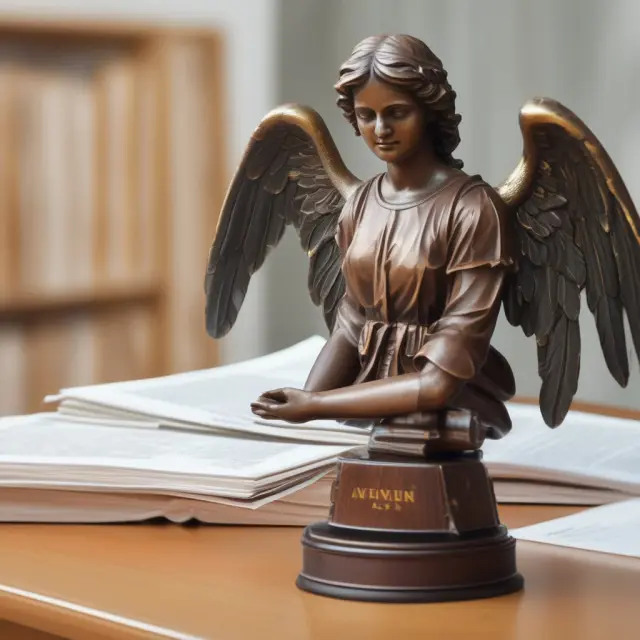 Angels overseeing a table of syndicated loans, symbolizing securities regulations (SEC, Basel III), tax reporting guidelines (FATCA, CRS), and transparency