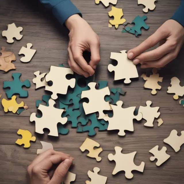 Banks working together to form a complete image of a complex syndicated loan facility using pieces from multiple lenders