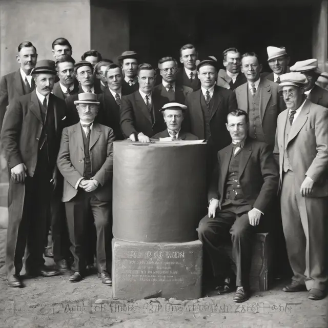 An image of a time capsule labeled 