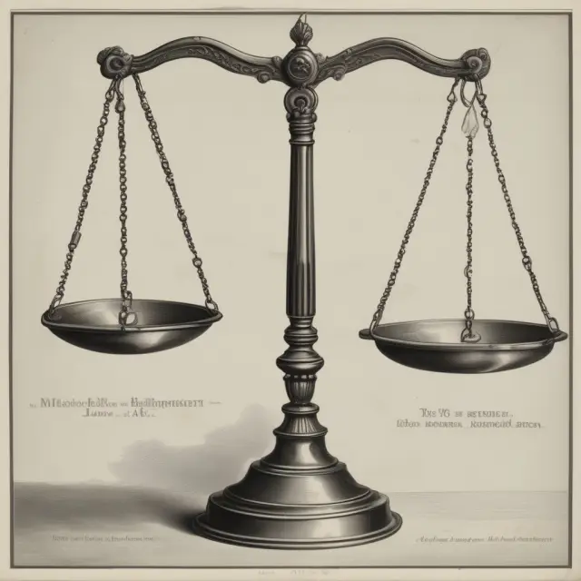 Balancing scale illustrating labor rights versus the Taft-Hartley Act, symbolizing ongoing debates in labor law.