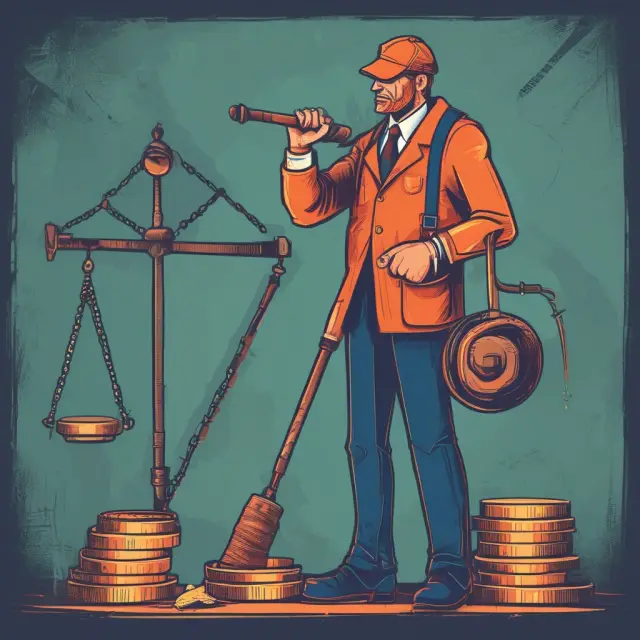 Trader utilizing a take-profit order strategy with a hammer chart pattern and stop loss.
