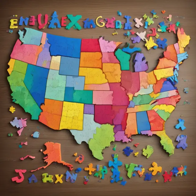 Interactive map illustrating tangible personal property tax rules in various US states