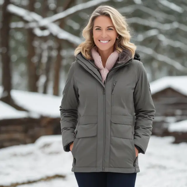 A casual apparel company visualizing their target market as middle-aged women bundled up in coats, highlighting the importance of understanding consumer needs and preferences.
